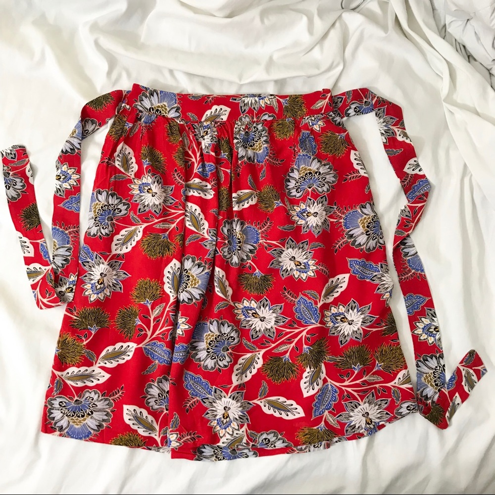 (New No Tags) Floral LOFT Knee Length Skirt